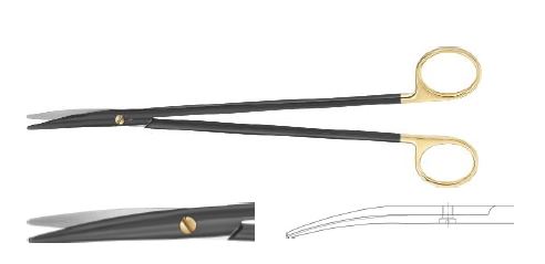 Ноір Метценбаум ножиці вигнуті хвильова заточка 230 мм